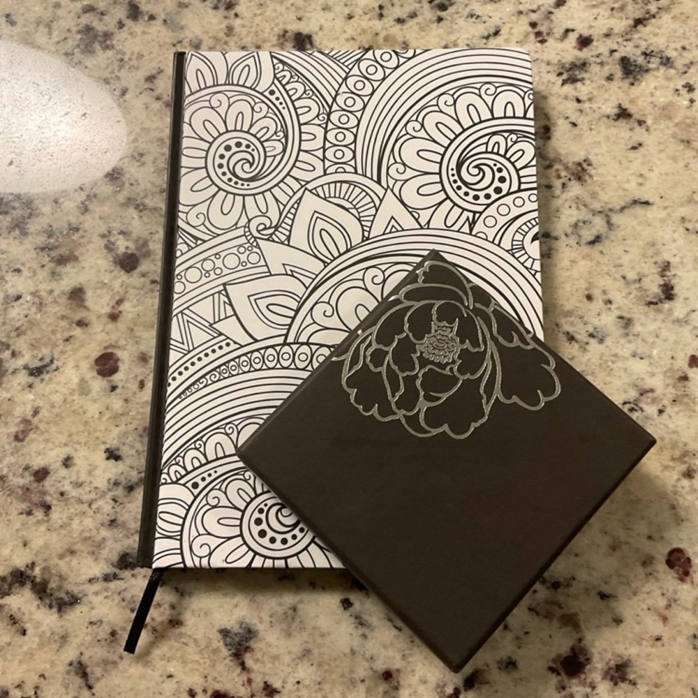 Journal/Compact Mirror Gift Set